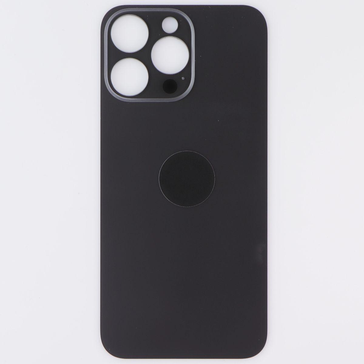 Repair Part - Back Glass for Apple iPhone 15 Pro Max - Black Titanium with Logo Cell Phone - Replacement Parts & Tools Unbranded - Simple Cell Bulk Wholesale Pricing - USA Seller