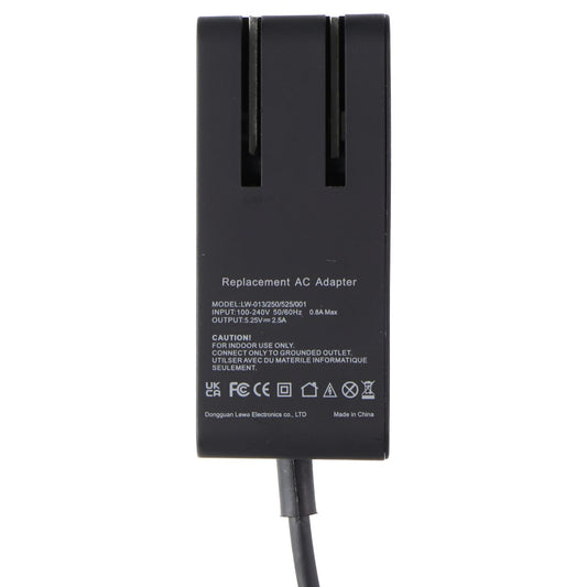 Replacement AC Adapter for Surface/Tablets - Black (LW-013/250/525/001) iPad/Tablet Accessories - Chargers & Sync Cables Unbranded    - Simple Cell Bulk Wholesale Pricing - USA Seller