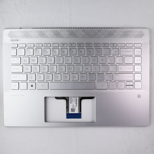 Repair Part - Palmrest with Keyboard (54G7ATATP30TEEP) for HP Pavilion 14 Laptop Replacement Parts - Laptop Replacement Keyboards Unbranded - Simple Cell Bulk Wholesale Pricing - USA Seller