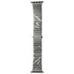 Fine Metal Link Band for Apple Watch (49/45/44mm) - Silver (APO011) Smart Watch Accessories - Watch Bands Unbranded - Simple Cell Bulk Wholesale Pricing - USA Seller