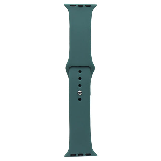 Generic Silicone Band for Apple Watch (38/40mm) M/L Band + Clasp - Sea Green Smart Watch Accessories - Watch Bands Unbranded - Simple Cell Bulk Wholesale Pricing - USA Seller