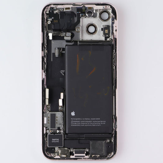 Repair Part - OEM Pull Back Housing w/ Small Parts for Apple iPhone 13 - Pink Cell Phone - Replacement Parts & Tools Unbranded - Simple Cell Bulk Wholesale Pricing - USA Seller