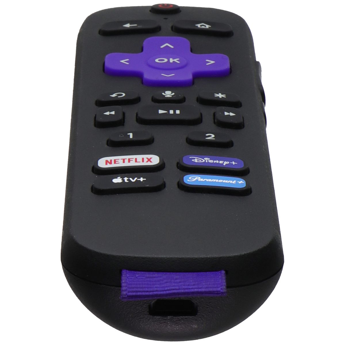 Replacement OEM Remote RC-MC1 Netflix/Disney+/Apple TV+/Paramount+ Keys - Black TV, Video & Audio Accessories - Remote Controls Unbranded    - Simple Cell Bulk Wholesale Pricing - USA Seller