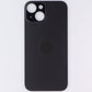Repair Part - Back Glass for Apple iPhone 15 - Black with Logo Cell Phone - Replacement Parts & Tools Unbranded - Simple Cell Bulk Wholesale Pricing - USA Seller
