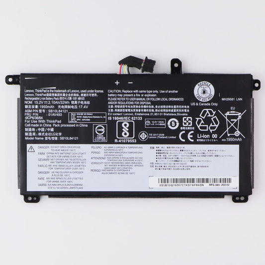 Repair Part - 32W 15.2V 1950mAh Battery (SB10L84121) for Lenovo ThinkPad
