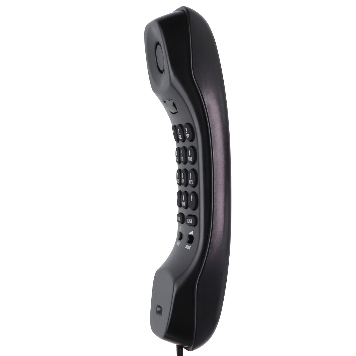 Uniden Black Slimline Corded Phone - Black (1100BK) Home Telephones & Accessories - Corded Telephones Uniden    - Simple Cell Bulk Wholesale Pricing - USA Seller