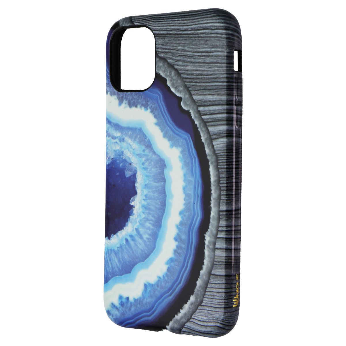 Unique London Eco-Friendly Back Case for Apple iPhone 11 and XR - Blue Geode Cell Phone - Cases, Covers & Skins Unique London    - Simple Cell Bulk Wholesale Pricing - USA Seller