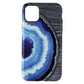 Unique London Eco-Friendly Back Case for Apple iPhone 11 and XR - Blue Geode Cell Phone - Cases, Covers & Skins Unique London - Simple Cell Bulk Wholesale Pricing - USA Seller