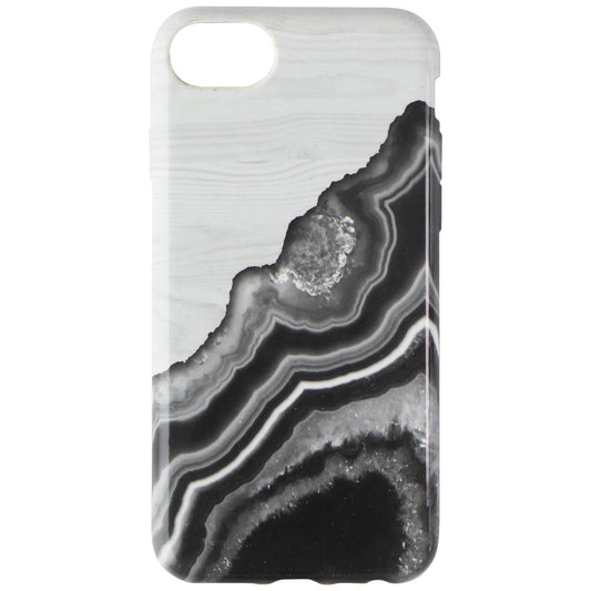 Unique London Eco-Friendly Back Case for iPhone SE (2nd Gen) 8/7/6s - Gray Geode Cell Phone - Cases, Covers & Skins Unique London - Simple Cell Bulk Wholesale Pricing - USA Seller