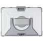 UAG Plasma Series Case for Microsoft Surface Pro 7+ / 7 / 6 / 5 / 4 - White/Gray