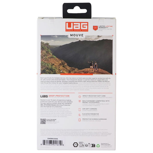 Urban Armor Gear UAG Mouve Series Magnetic Case for Samsung Galaxy Z Flip7 - Ash