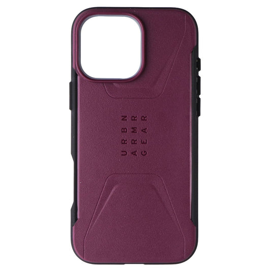 Urban Armor Gear UAG Civilian Case for MagSafe for iPhone 16 Pro Max - Bordeaux Cell Phone - Cases, Covers & Skins Urban Armor Gear - Simple Cell Bulk Wholesale Pricing - USA Seller