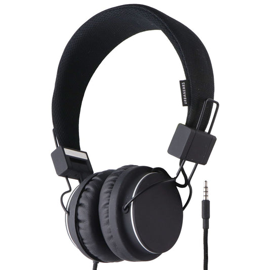 UrbanEars Plattan 3.5mm Wired Folding Over-the-Ear Headphones - Black Portable Audio - Headphones Urbanears - Simple Cell Bulk Wholesale Pricing - USA Seller