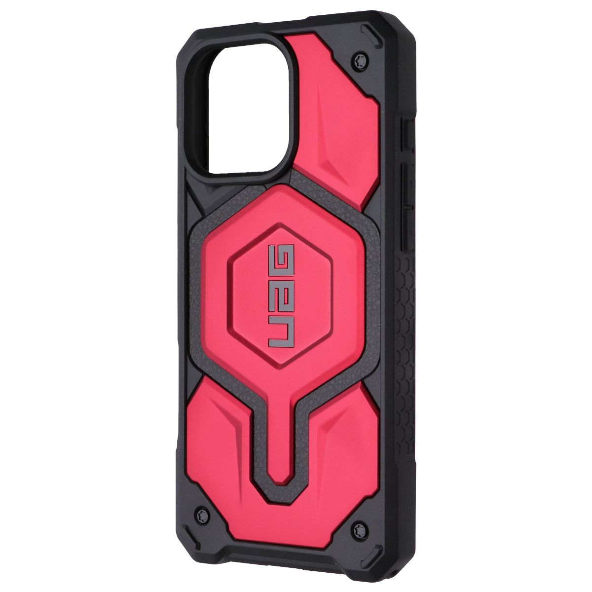 UAG Monarch Pro Case for MagSafe for Apple iPhone 16 Pro Max - Crimson Red/Black