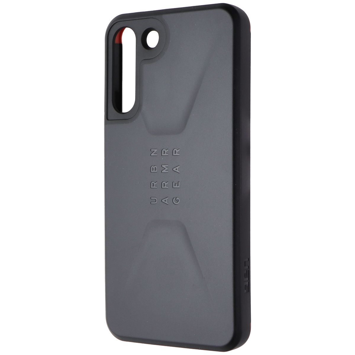 Urban Armor Gear Civilian Series Case for Samsung Galaxy S22+ 5G - Black/Orange Cell Phone - Cases, Covers & Skins Urban Armor Gear - Simple Cell Bulk Wholesale Pricing - USA Seller