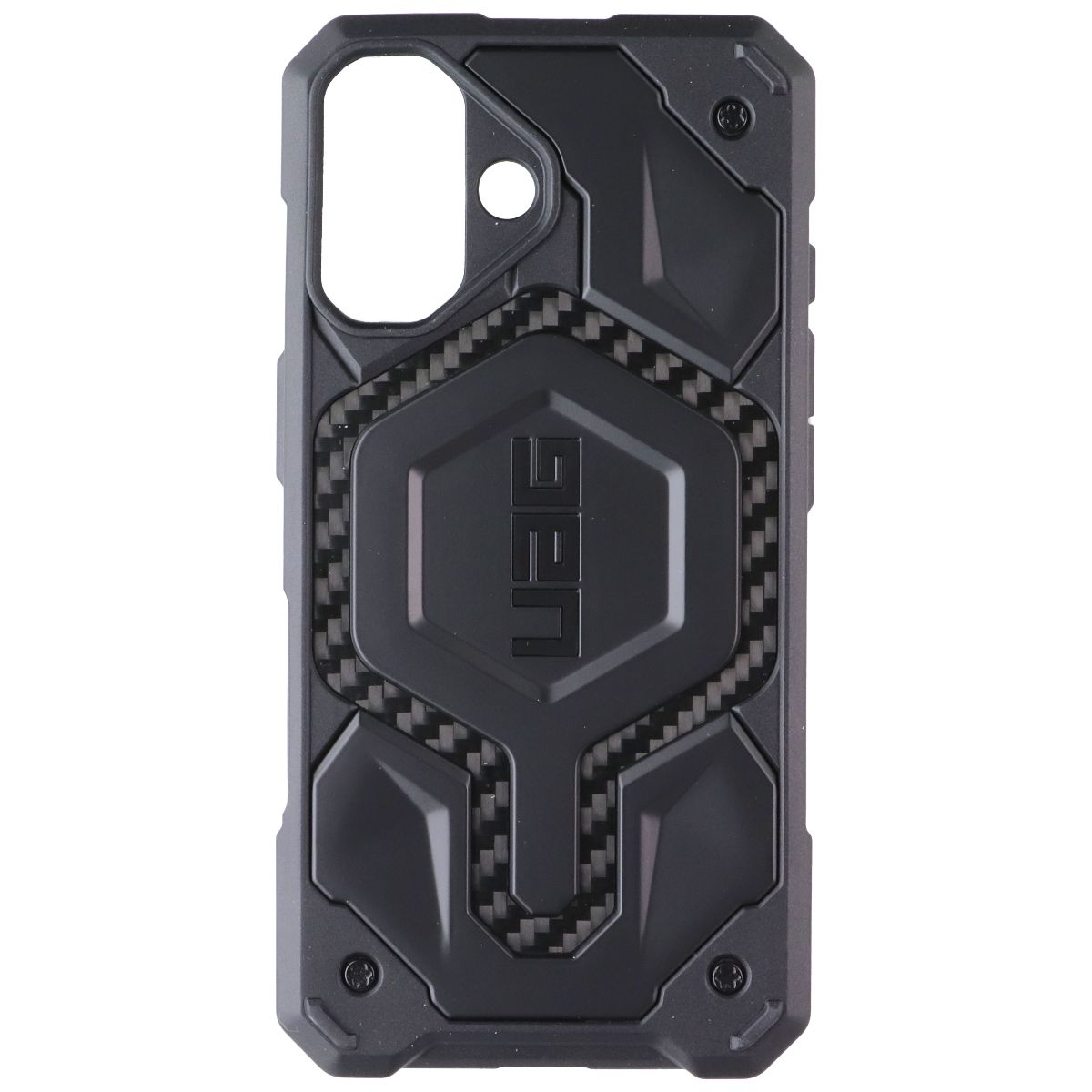 UAG Monarch Pro Series Case for MagSafe Apple iPhone 16 - Carbon Fiber Black Cell Phone - Cases, Covers & Skins Urban Armor Gear - Simple Cell Bulk Wholesale Pricing - USA Seller