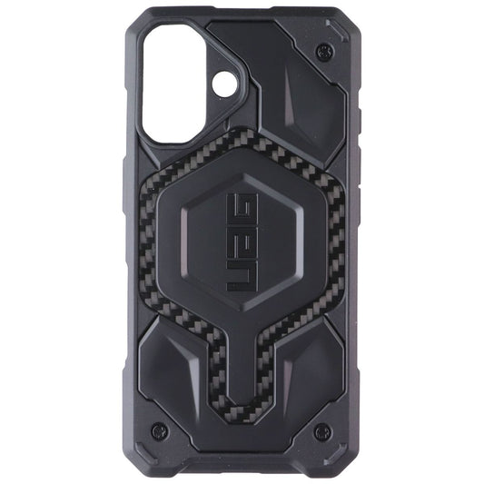 UAG Monarch Pro Series Case for MagSafe Apple iPhone 16 - Carbon Fiber Black
