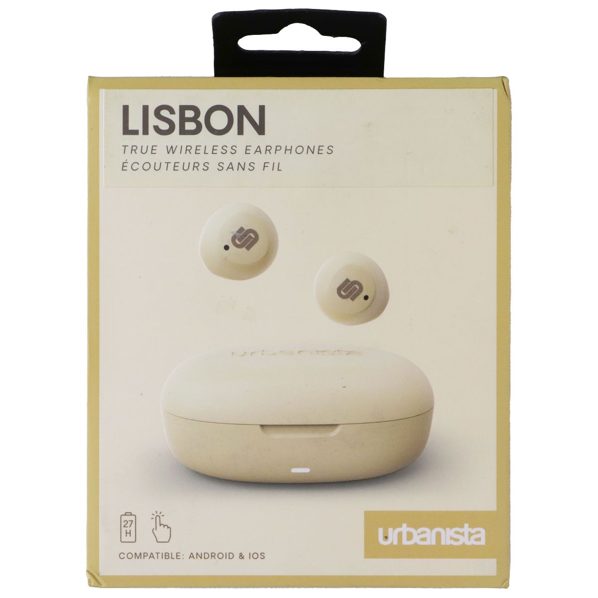 Urbanista Lisbon True Wireless Earbuds - Vanilla Cream (1036345) Portable Audio - Headphones Urbanista - Simple Cell Bulk Wholesale Pricing - USA Seller