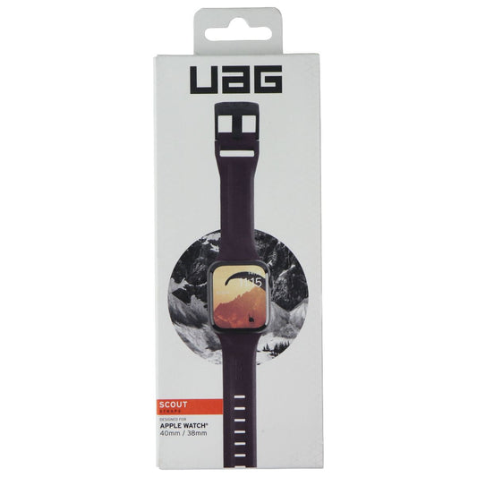 Urban Armor Gear UAG Scout Series Straps for Apple Watch (40mm/38mm) - Eggplant Smart Watch Accessories - Watch Bands Urban Armor Gear - Simple Cell Bulk Wholesale Pricing - USA Seller