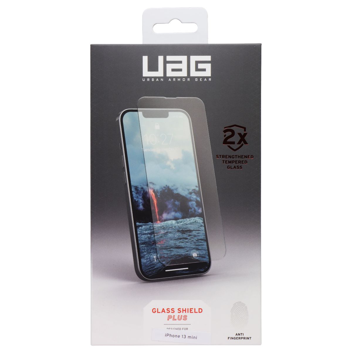Urban Armor Gear Glass Shield PLUS Series Case for Apple iPhone 13 mini Cell Phone - Screen Protectors Urban Armor Gear - Simple Cell Bulk Wholesale Pricing - USA Seller