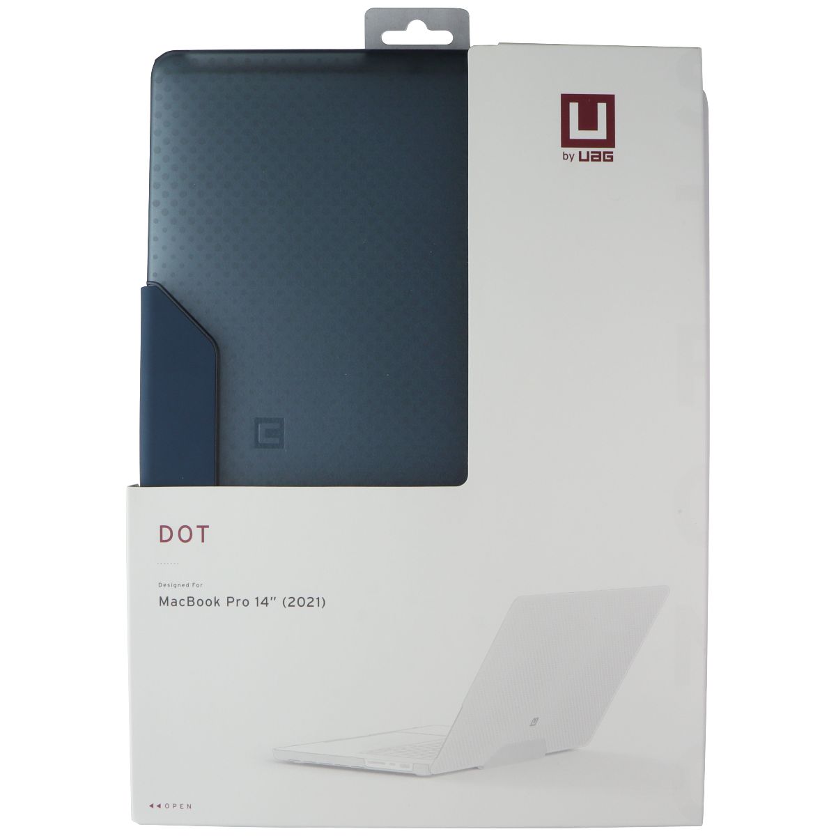 Urban Armor Gear DOT Case for MacBook Pro 14-in (2021-2023) - Deep Ocean Blue Computer Accessories - Laptop Cases & Bags Urban Armor Gear    - Simple Cell Bulk Wholesale Pricing - USA Seller