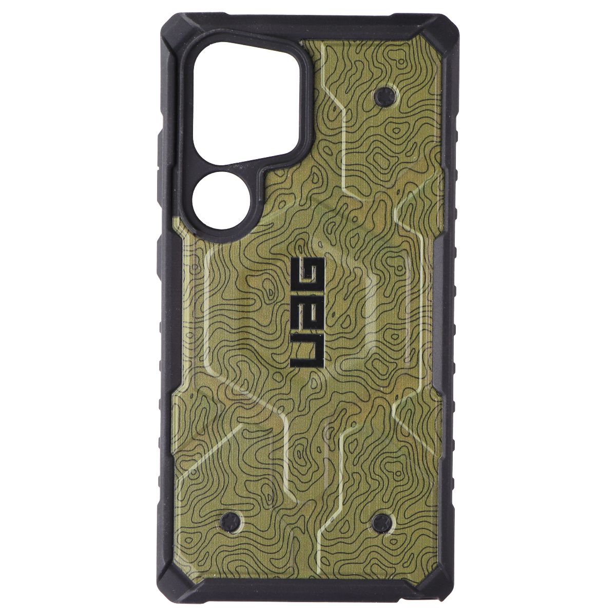 UAG Pathfinder Case for MagSafe for Galaxy S24 Ultra - OD Green Topography Cell Phone - Cases, Covers & Skins Urban Armor Gear - Simple Cell Bulk Wholesale Pricing - USA Seller