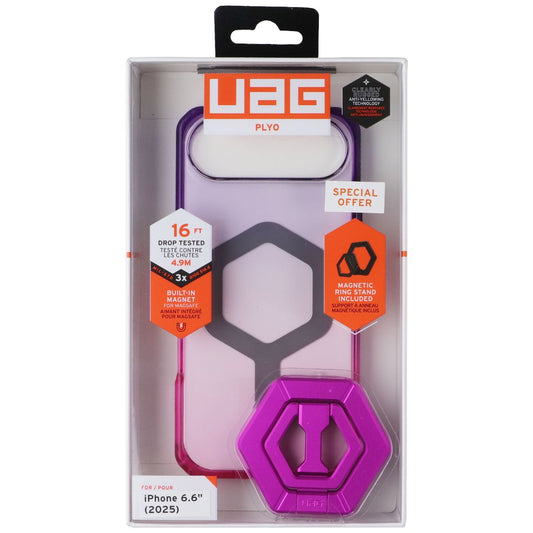 UAG Plyo Series Case + Ring Stand for MagSafe for Apple iPhone Air - Purple/Pink