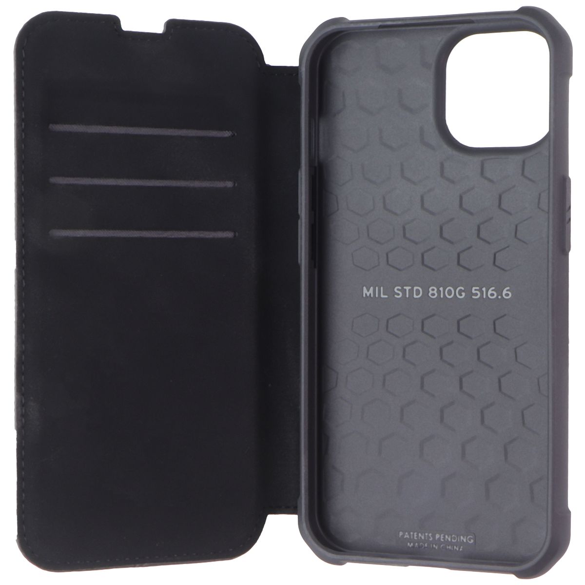 Urban Armor Gear UAG Metropolis Folio Case for Apple iPhone 14/13 - Black Kevlar Cell Phone - Cases, Covers & Skins Urban Armor Gear - Simple Cell Bulk Wholesale Pricing - USA Seller