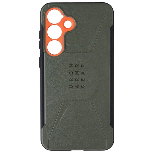 UAG Civilian Series Magnetic Case for Samsung Galaxy (S25+) - Olive Drab/Orange Cell Phone - Cases, Covers & Skins Urban Armor Gear - Simple Cell Bulk Wholesale Pricing - USA Seller
