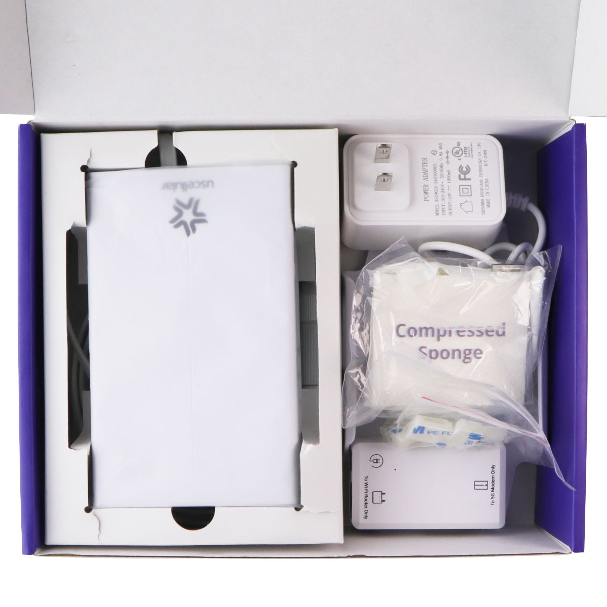 US Cellular 24V/1A Outdoor Receiver (CFW-3212) - White Networking - Modems US Cellular - Simple Cell Bulk Wholesale Pricing - USA Seller
