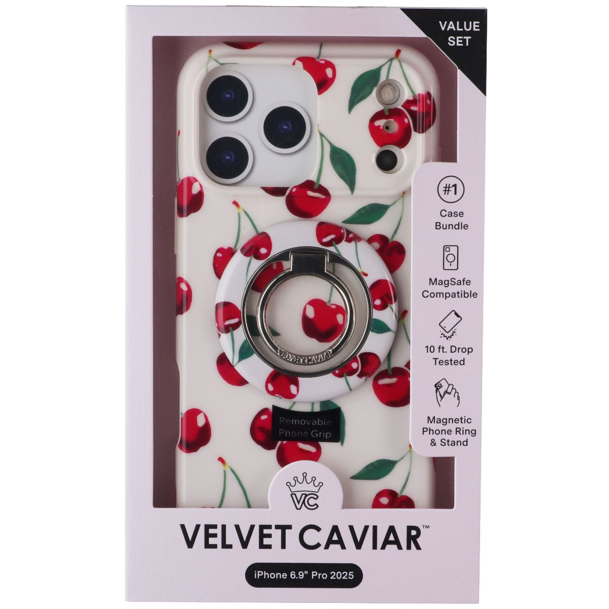 Velvet Caviar MagSafe Case/Magnetic Ring for Apple iPhone 17 Pro Max - Mon Cheri