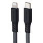 Ventev 6FT USB-C to Lightning 8-Pin Charging and Data Sync Flat Cable - Gray Cell Phone - Cables & Adapters Ventev - Simple Cell Bulk Wholesale Pricing - USA Seller