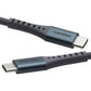 Ventev (10-Foot) USB-C to USB-C Charge and Data Sync Alloy Cable - Steel Cell Phone - Cables & Adapters Ventev - Simple Cell Bulk Wholesale Pricing - USA Seller