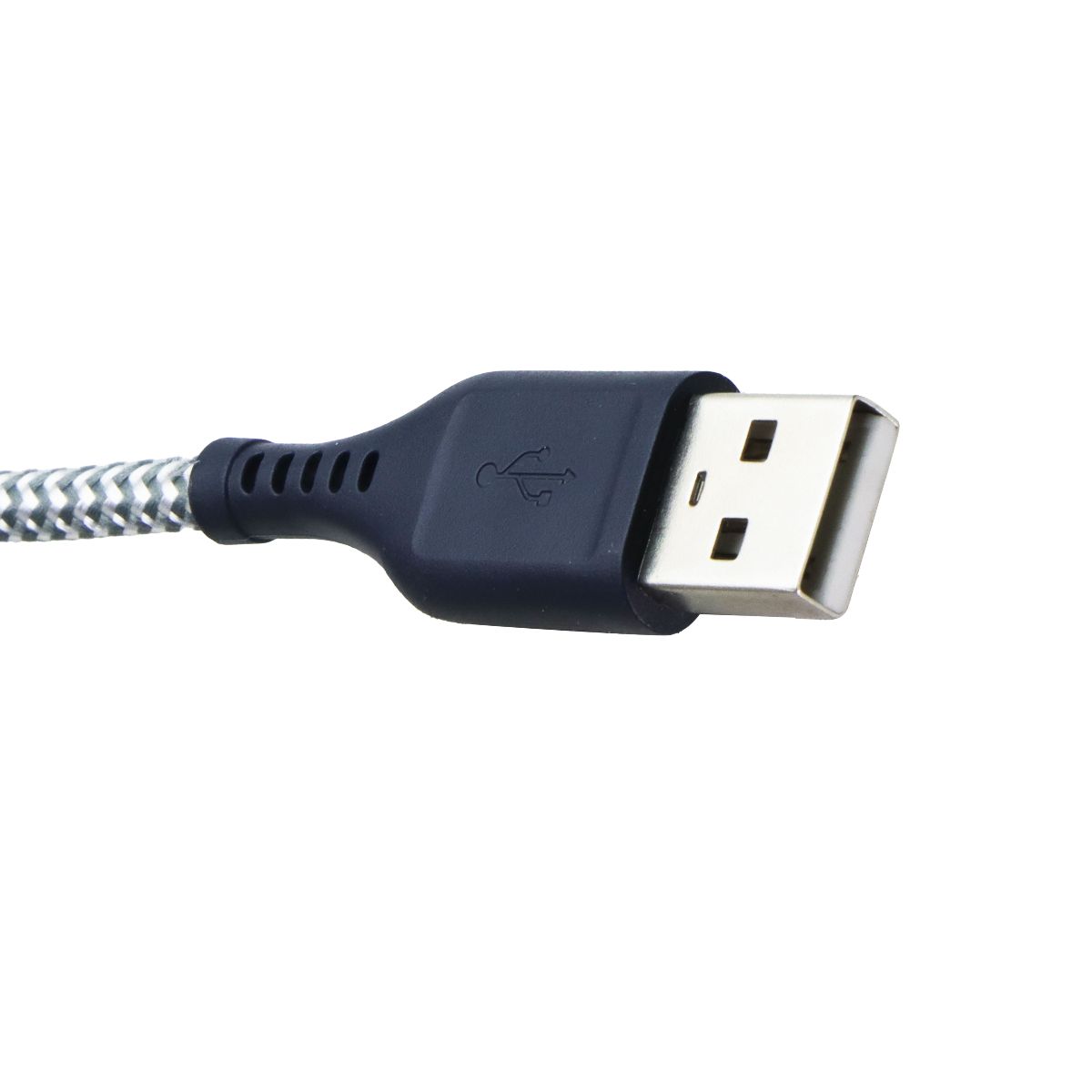 Ventev 6 Foot Braided High Speed USB-A to Micro-USB Cable - Gray Cell Phone - Cables & Adapters Ventev - Simple Cell Bulk Wholesale Pricing - USA Seller