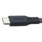 Ventev 3.3 Foot USB-A to USB-C High Speed Flat Cable - Gray Cell Phone - Cables & Adapters Ventev - Simple Cell Bulk Wholesale Pricing - USA Seller