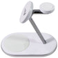 Ventev Qi2 Wireless 3-1 Desk Mount - White/Silver (Q2SSTAND3-266626)