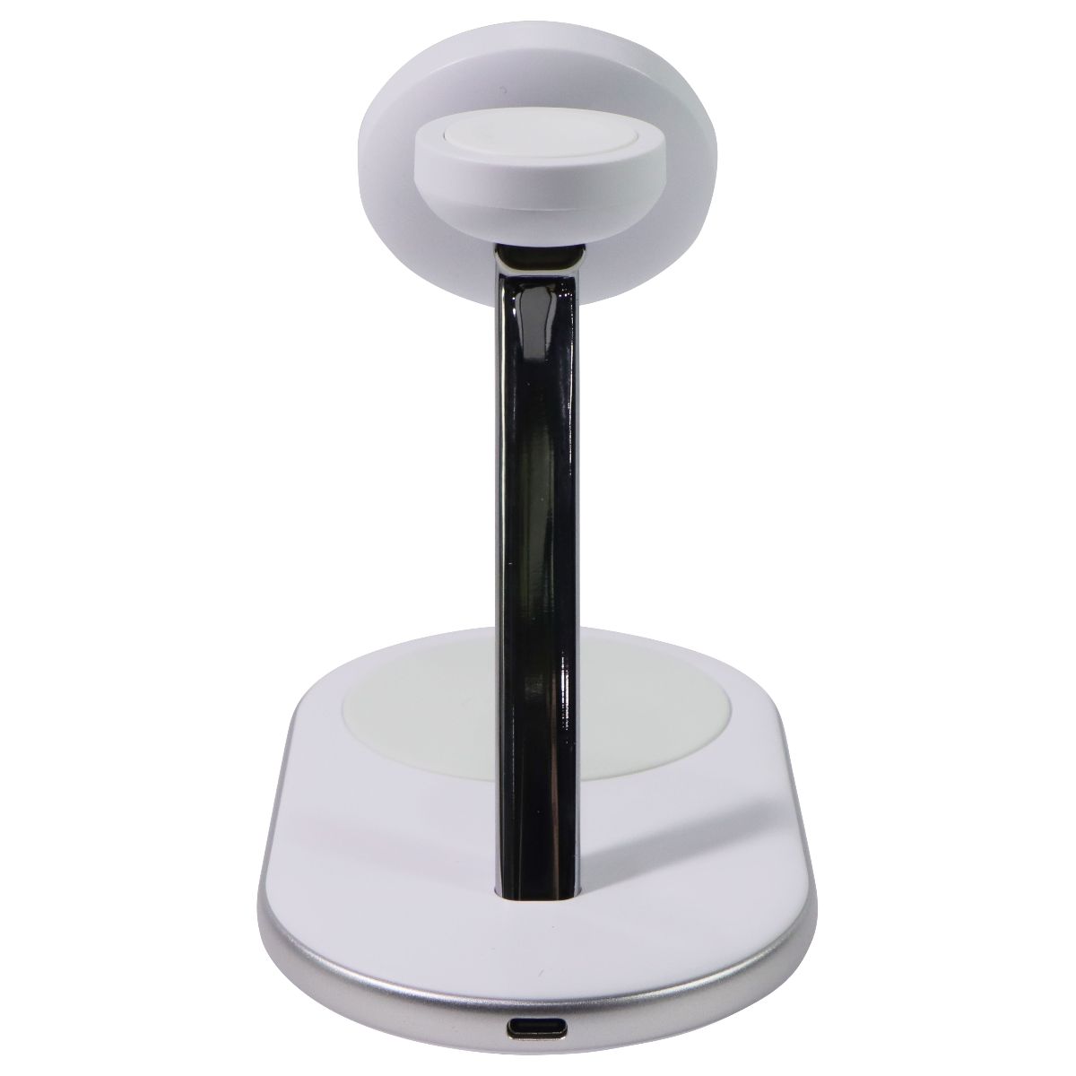 Ventev Qi2 Wireless 3-1 Desk Mount - White/Silver (Q2SSTAND3-266626) Cell Phone - Chargers & Cradles Ventev - Simple Cell Bulk Wholesale Pricing - USA Seller