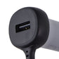 Ventev (27W) Dual Ultra Fast USB-A Car Charger with USB-C Connected Cable - Gray Cell Phone - Chargers & Cradles Ventev - Simple Cell Bulk Wholesale Pricing - USA Seller