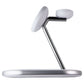Ventev 15W Mfi Certified 3-in-1 MagSafe Wireless Stand - White (MSSTAND3-261504) Cell Phone - Chargers & Cradles Ventev - Simple Cell Bulk Wholesale Pricing - USA Seller