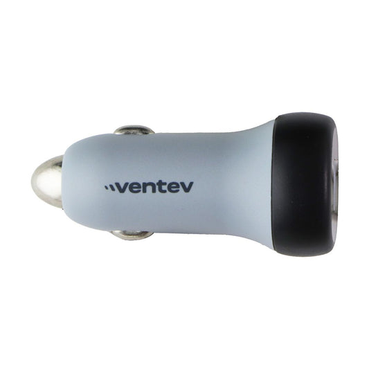 VENTEV USB-C Car Charger with USB-C to Lightning 8-Pin Cable - Gray/Black Cell Phone - Chargers & Cradles Ventev - Simple Cell Bulk Wholesale Pricing - USA Seller