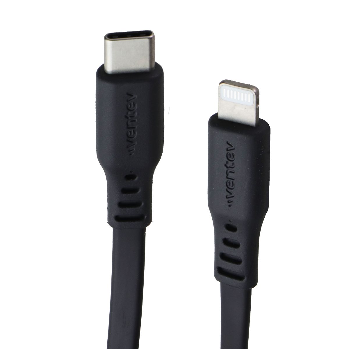 VENTEV USB-C Car Charger with USB-C to Lightning 8-Pin Cable - Gray/Black Cell Phone - Chargers & Cradles Ventev - Simple Cell Bulk Wholesale Pricing - USA Seller