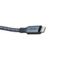 Ventev (3-Foot) Tangle-Free Charge/Sync Helix Coiled USB-C to 8-Pin Cable - Gray Cell Phone - Cables & Adapters Ventev - Simple Cell Bulk Wholesale Pricing - USA Seller