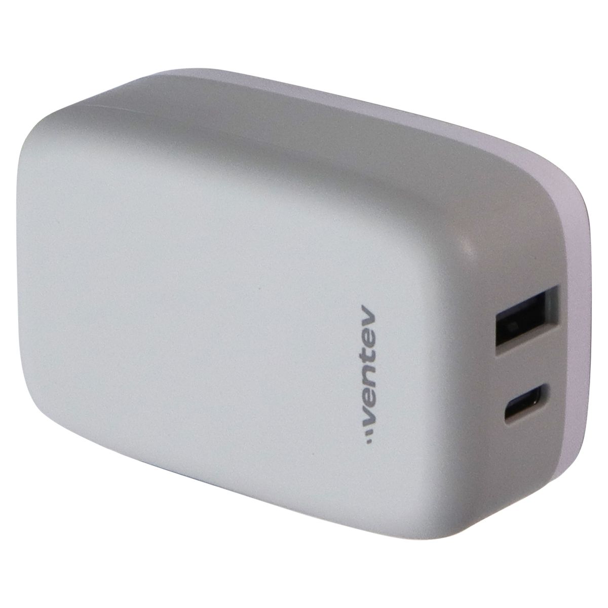 Ventev 27W USB-A/USB-C Dual Port Wall Charger - Gray Cell Phone - Chargers & Cradles Ventev - Simple Cell Bulk Wholesale Pricing - USA Seller