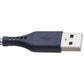 Ventev 6-Foot Braided High Speed USB-A to 8-Pin Cable - Gray