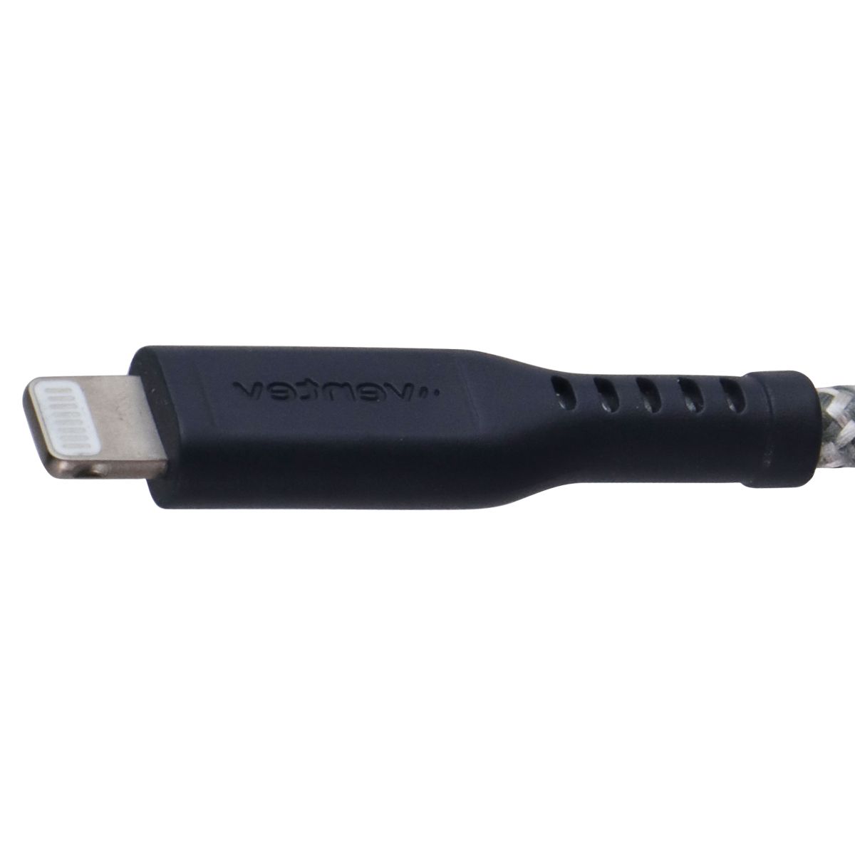 Ventev 6-Foot Braided High Speed USB-A to 8-Pin Cable - Gray Cell Phone - Cables & Adapters Ventev - Simple Cell Bulk Wholesale Pricing - USA Seller