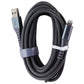 Ventev 10 Foot Alloy High Speed USB-A to Lightning 8-Pin Cable - Gray Cell Phone - Cables & Adapters Ventev - Simple Cell Bulk Wholesale Pricing - USA Seller