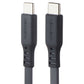 Ventev 3.3 Foot USB-C to USB-C High Speed Flat Cable - Gray Cell Phone - Cables & Adapters Ventev - Simple Cell Bulk Wholesale Pricing - USA Seller