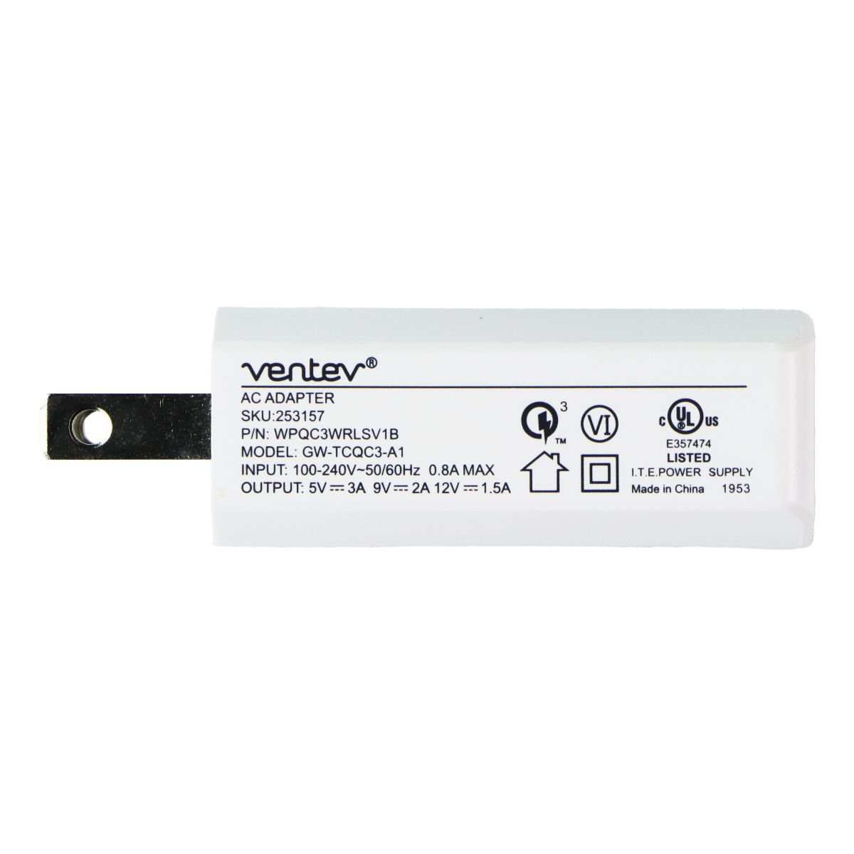 Ventev Wireless WatchDock Duo Charging Station (WWDDWINTVNV) - White / Gray Smart Watch Accessories - Chargers & Docking Stations Ventev - Simple Cell Bulk Wholesale Pricing - USA Seller