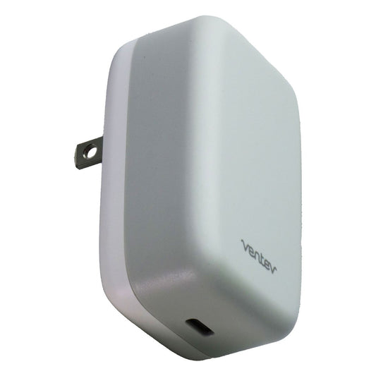 Ventev 30W Single Port USB-C Wall Charger with Folding Prongs - White Cell Phone - Chargers & Cradles Ventev - Simple Cell Bulk Wholesale Pricing - USA Seller