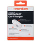 Ventev (12W) USB-A Single Port UltraFast Car Charger - Gray/Black